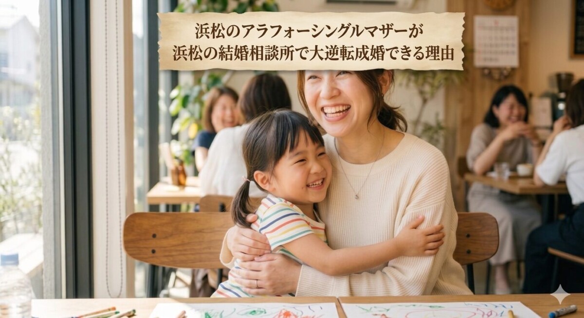 浜松でアラフォーシングルマザーのイメージ　浜松湖西婚活サービス結い