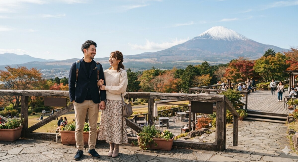 浜松発！御殿場・裾野をデートする30代のカップルの様子　浜松湖西婚活サービス結い
