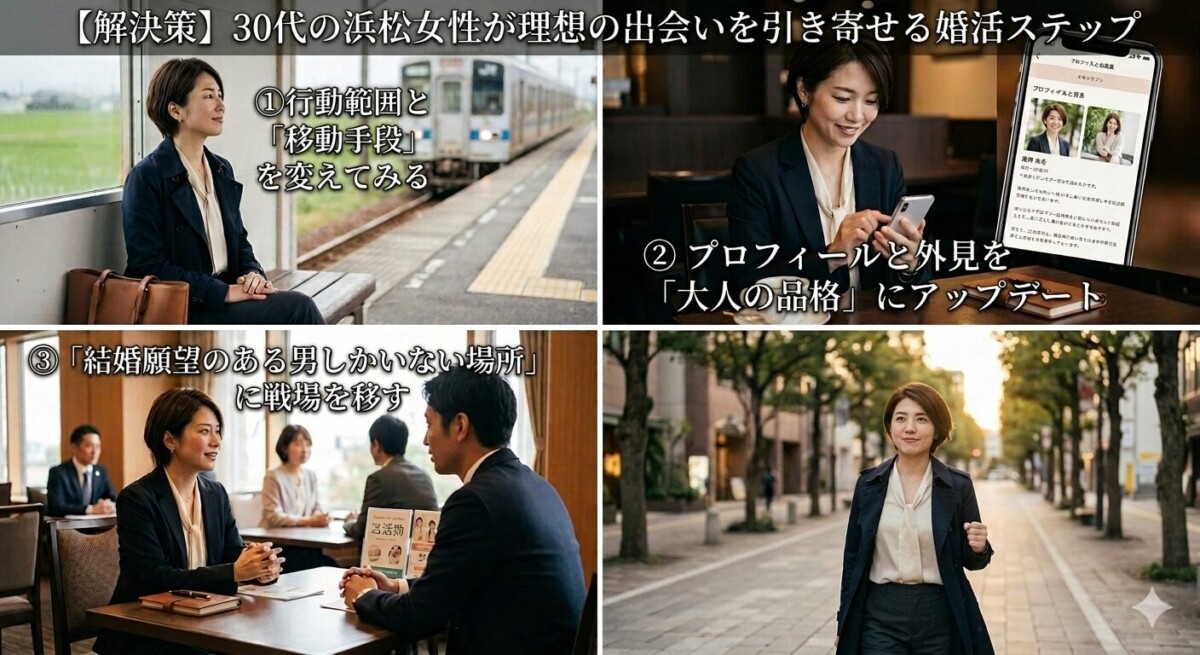 浜松の30代の女性が積極的に婚活にチャレンジする様子　浜松湖西婚活サービス結い（結婚相談所）