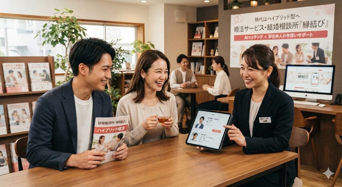 浜松の仲人型の結婚相談所・ハイブリッド型の結婚相談所・浜松湖西婚活サービス結いのイメージ